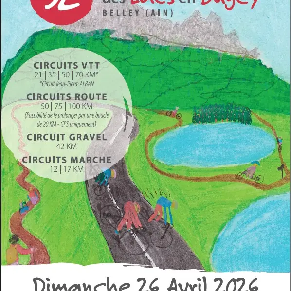 32e Randonnée des Lacs en Bugey_Belley