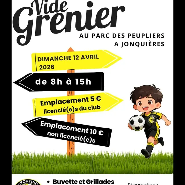 Vide grenier du Sporting Courthézon Jonquières_Jonquières