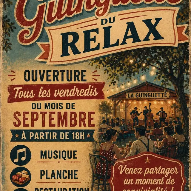 Soirée guinguette au Relax_Aurillac