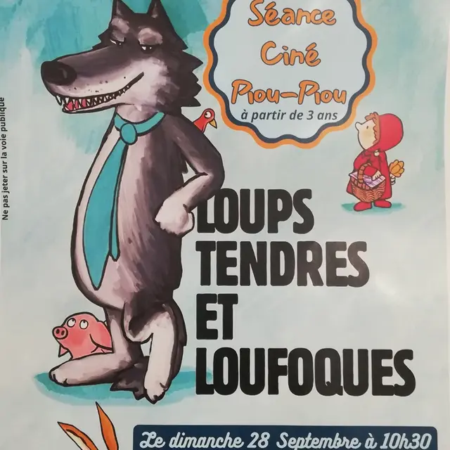 Ciné-club Séance ciné Piou-Piou