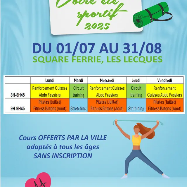 Renforcement musculaire Saint-Cyr-sur-Mer