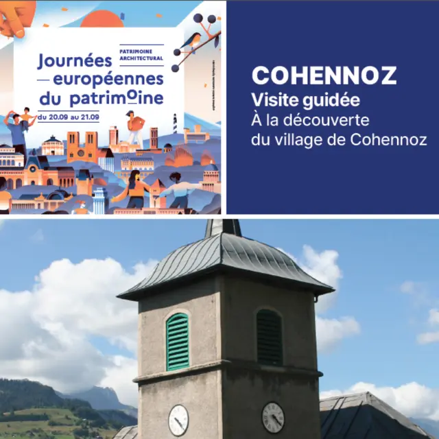 Visite guidée À la découverte du village de Cohennoz_Cohennoz