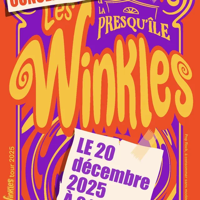 Soirée pop rock avec les Winkles_Loix