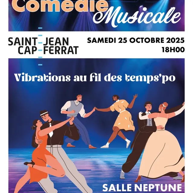 Spectacle caritatif  “Vibrations au fil des Temps’po”_Saint-Jean-Cap-Ferrat