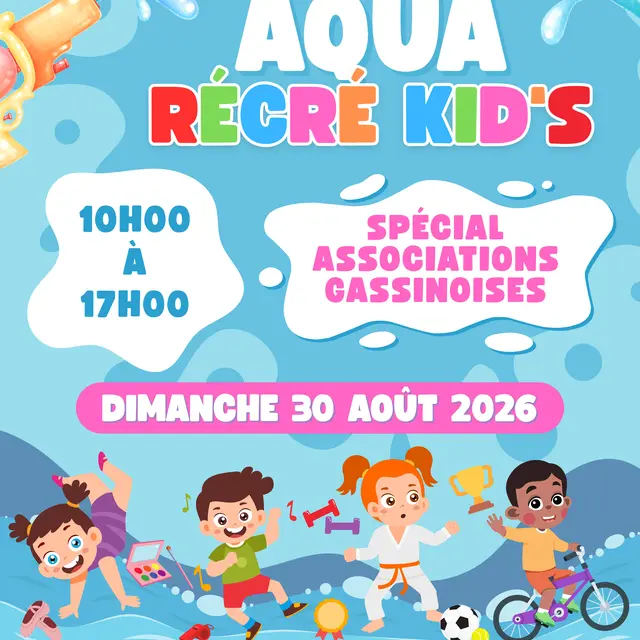 Festival d'été 2026 - Aqua Récré kid's_Gassin