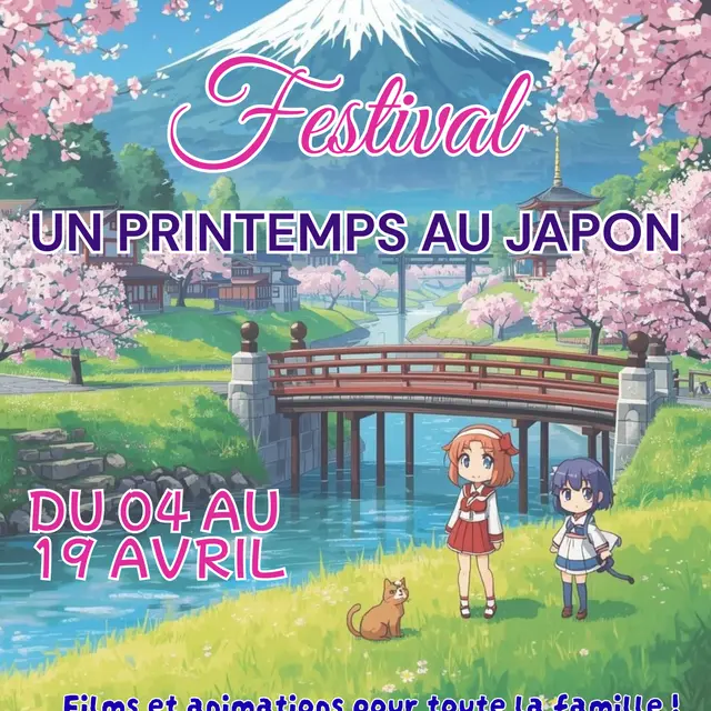 Festival un printemps au Japon