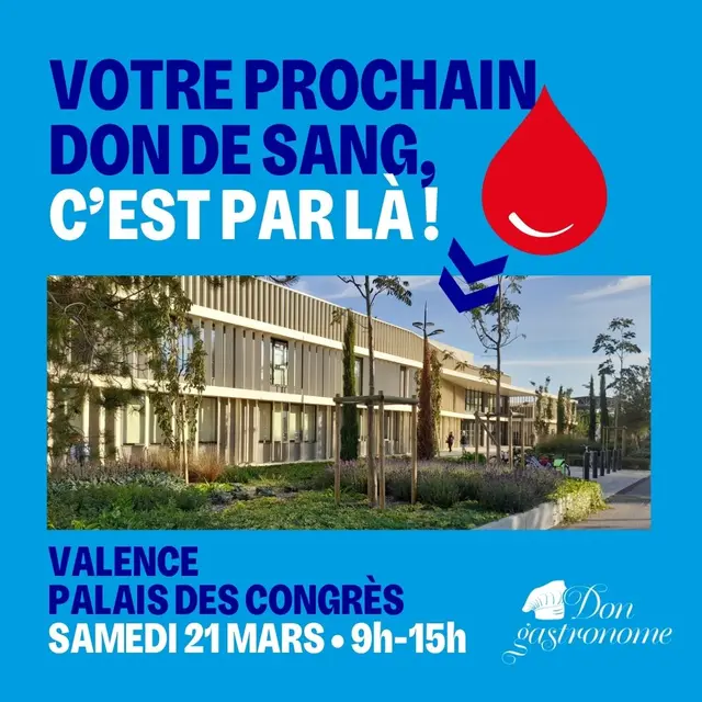 Don de sang Gastronome 17ème édition_Valence