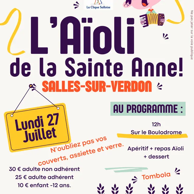 Soirée Aïoli et concert