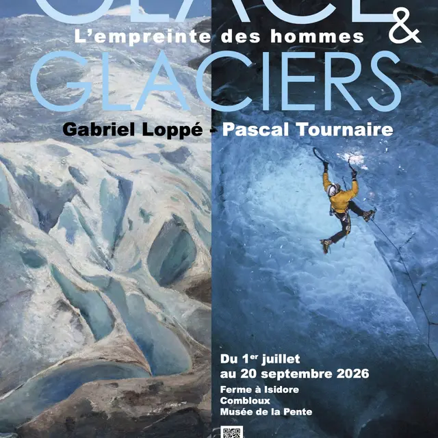 Exposition photographique « GLACE et GLACIERS, l’empreinte des hommes »_Combloux