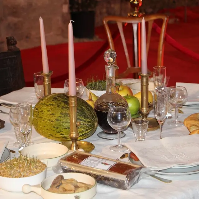 Table calendale au Palais du Roure