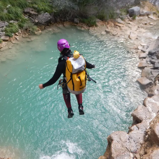 Sortie canyoning avec le Bureau Montagne de Passy_Passy