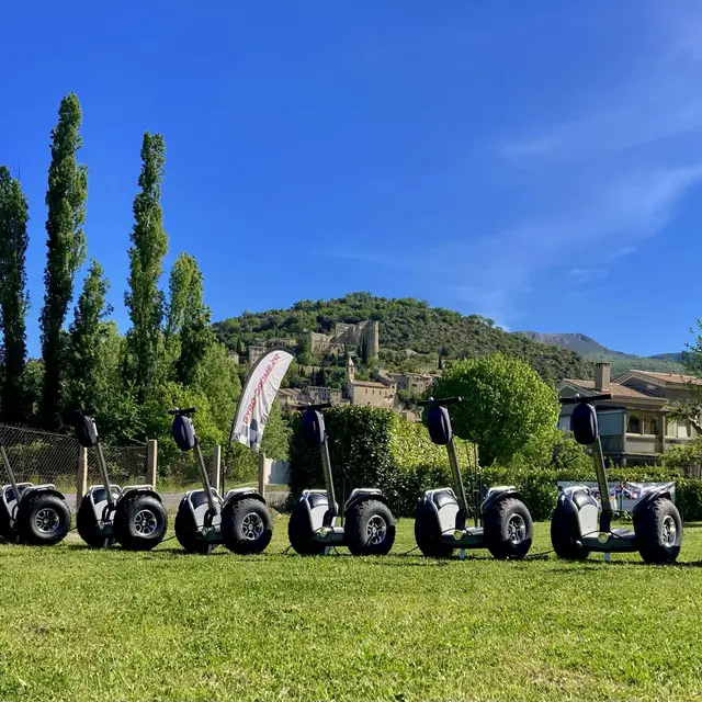 Gyro-Drome - Montbrun-les-Bains - Initiation au pilotage et balades en gyropode