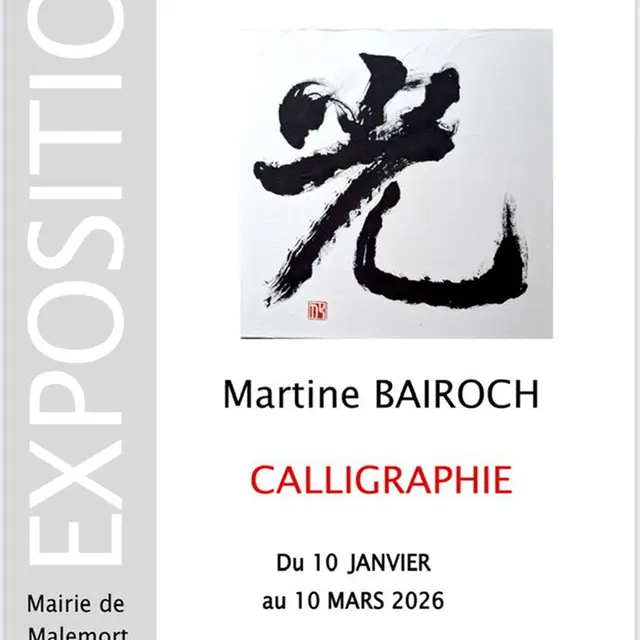 Exposition Calligraphie_Malemort-du-Comtat