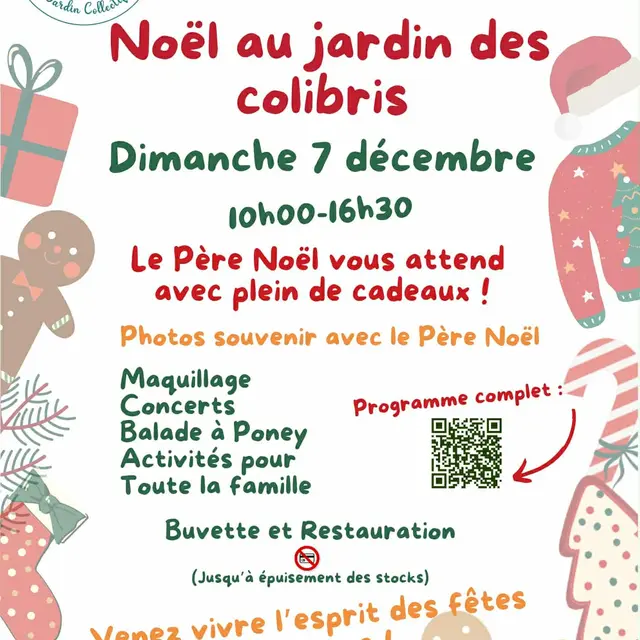 Noël au Jardin des Colibris_Besse-sur-Issole