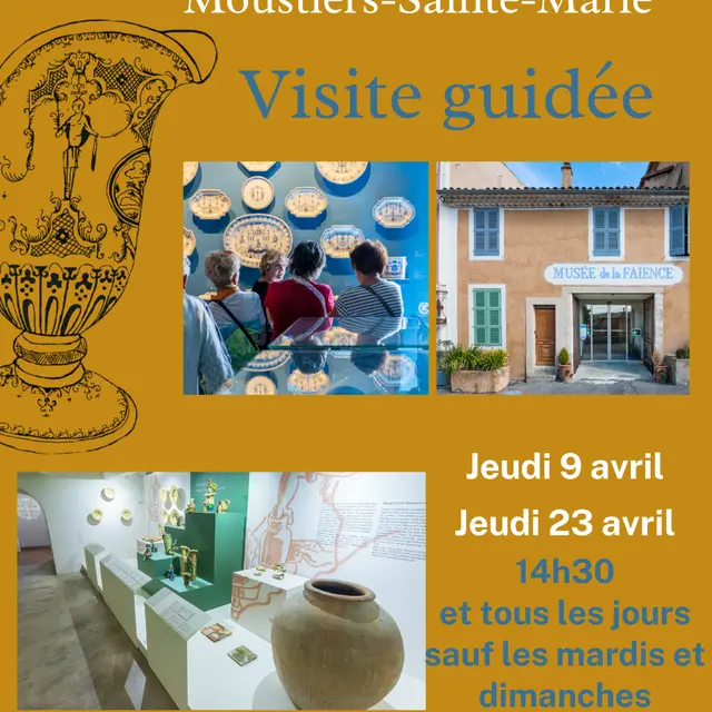 Visites Guidées au Musée - Spécial vacances d'Avril 2026_Moustiers-Sainte-Marie