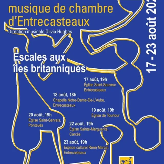 Concert : Schubert, Clarke, Martin - piano et cordes | Festival de musique de chambre d'Entrecasteaux_Entrecasteaux