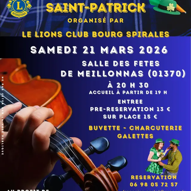 Affiche Concert à Meillonnas