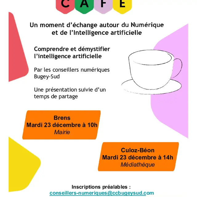 Atelier numérique : l'intelligence artificielle_Brens