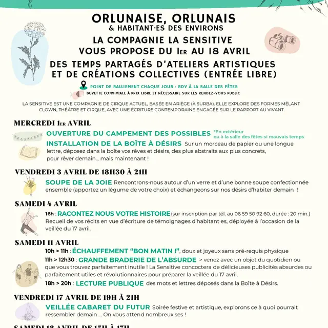 Aventures Artistiques en Haute-Ariège_Orlu