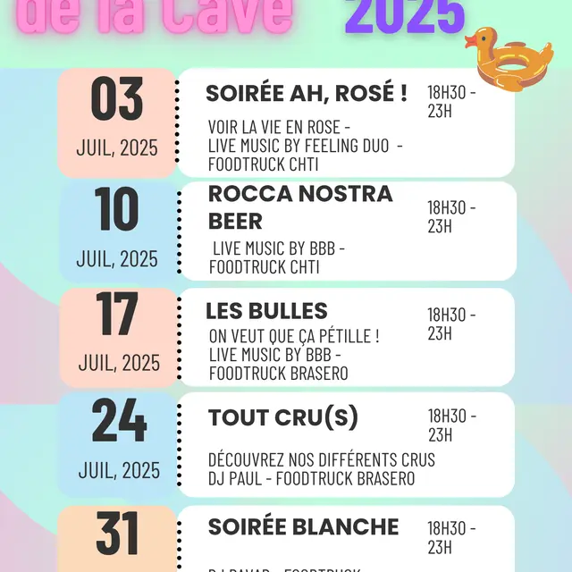 Les Afterwork by Rocca Maura_Roquemaure
