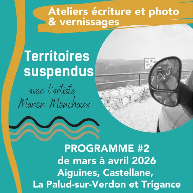 Sortie photographique et écriture « Portraits du vent et des hauteurs » - Aiguines