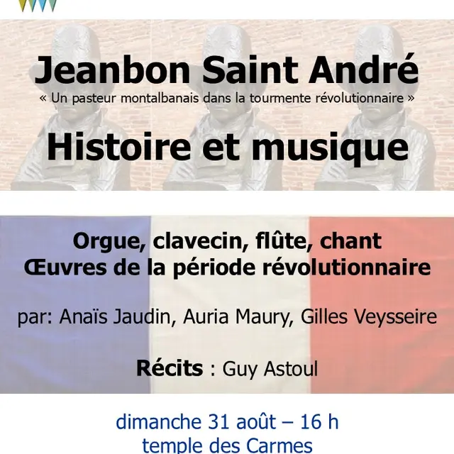 Concert & Histoire - Autour de Jeanbon Saint André_Montauban