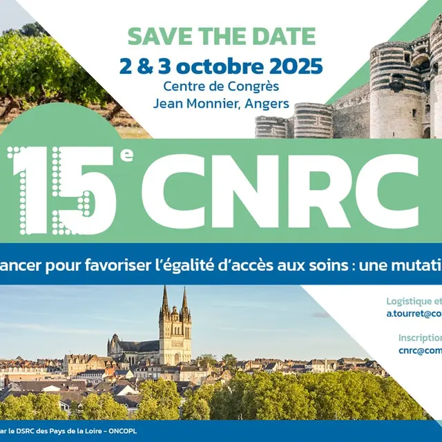15e Congrès National des Réseaux de Cancérologie_Angers