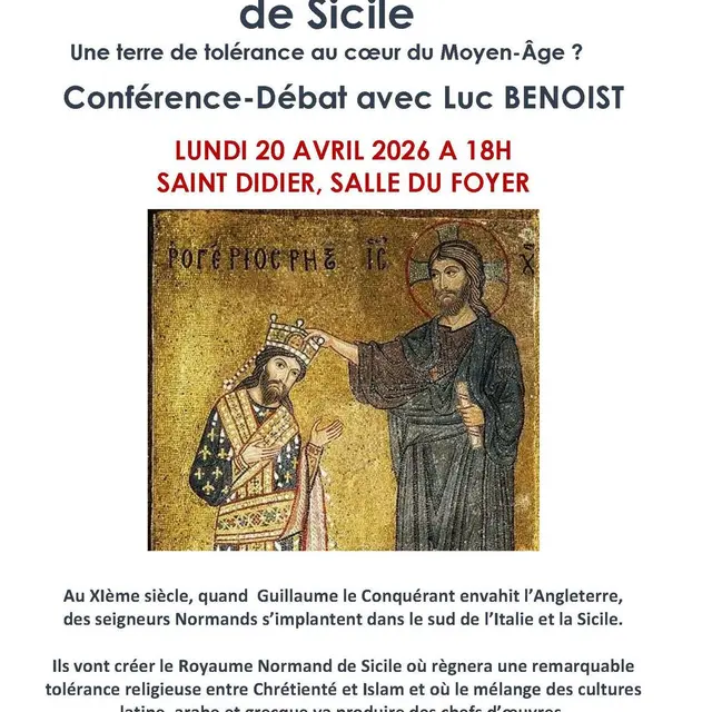 Conférence : Le Royaume Normand de Sicile_Saint-Didier