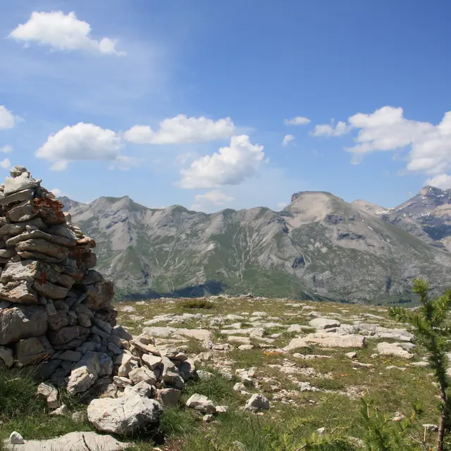 Sentiers des cairns