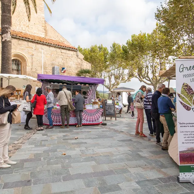 Marché bio grimaud