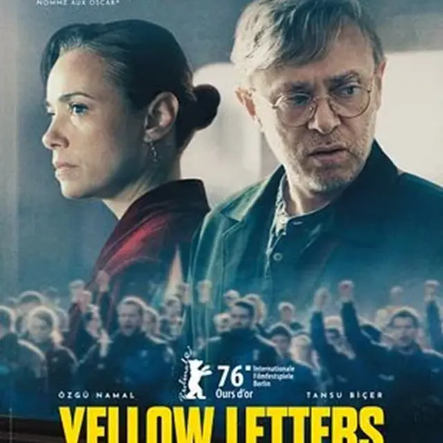 Cinéval : Yellow letters_Bédoin