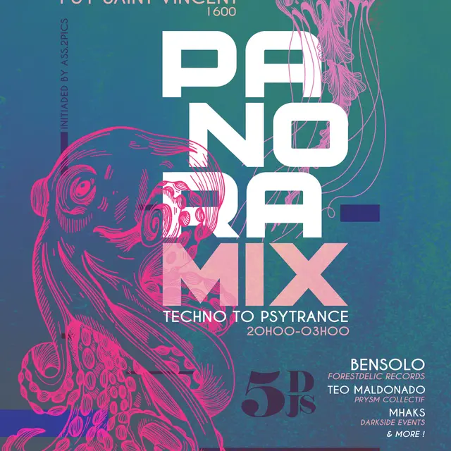 Soirée PANO-RAMIX Techno to Psytrance_Puy-Saint-Vincent