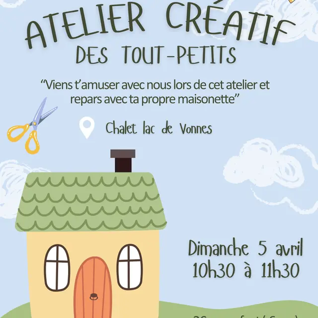Atelier créatif des tout-petits (- de 6 ans)_Châtel