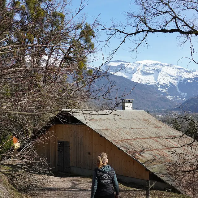 Sentier piéton/raquettes Le chemin d'interprétation de Verchaix_Verchaix