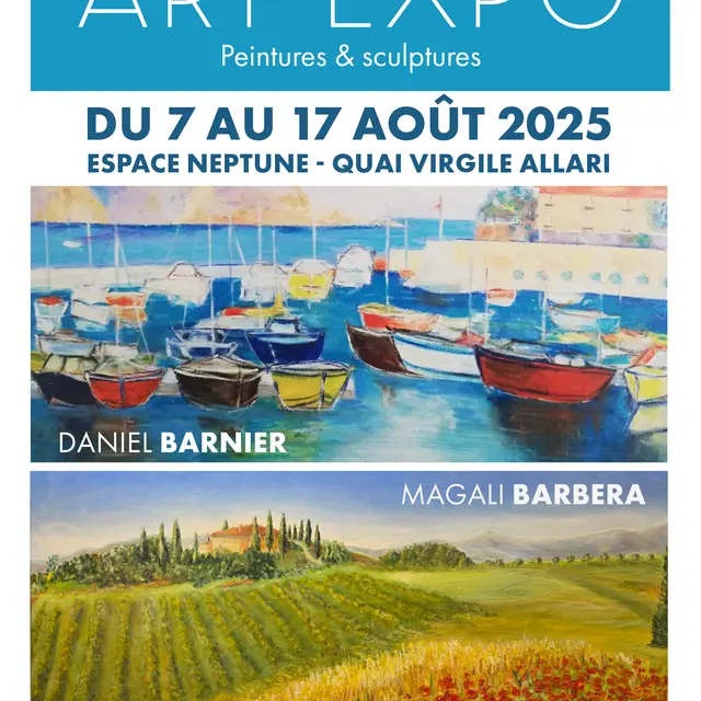 “ART’EXPO” par Daniel Barnier et Magali Barbera_Saint-Jean-Cap-Ferrat