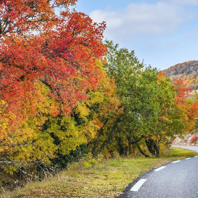 Tour du Verdon à vélo : Etape Ampus - Vérignon - Bauduen