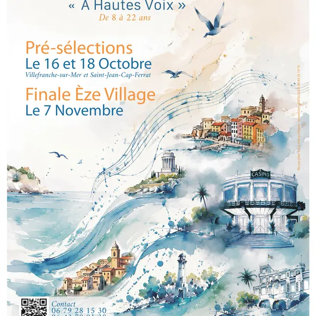 Pré-sélections au Concours de chant “À HAUTES VOIX”_Saint-Jean-Cap-Ferrat