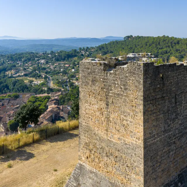Table d'orientation : Tours Sarrasines_Cotignac