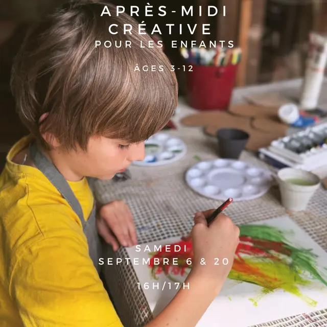 Après-midi Créative pour les enfants_Saint-Jeannet