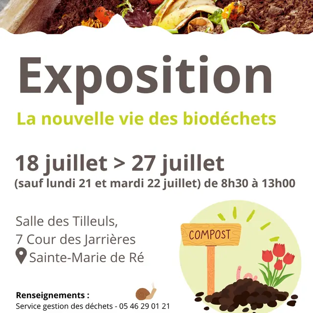 Exposition - La nouvelle vie des biodéchets_Sainte-Marie-de-Ré
