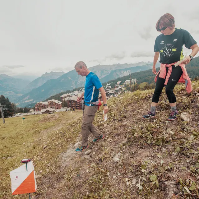 Parcours d'orientation à Risoul 1850