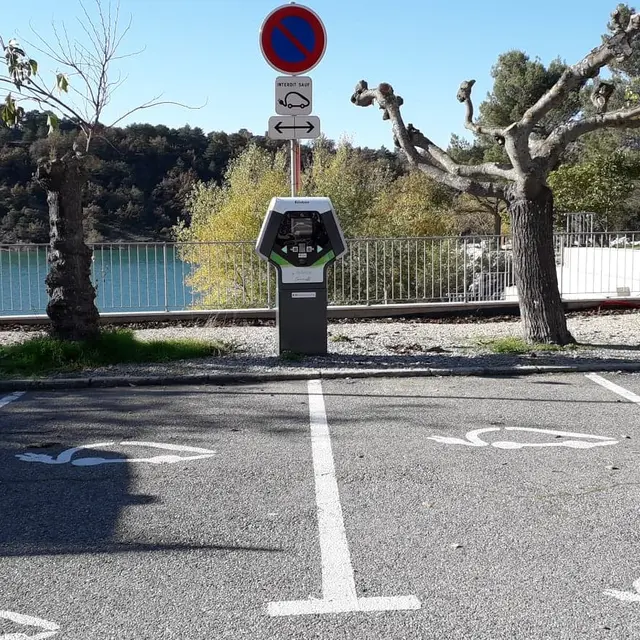 Borne électrique pour voitures