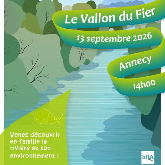 Visite guidée Au fil de la rivière Le vallon du Fier_Annecy