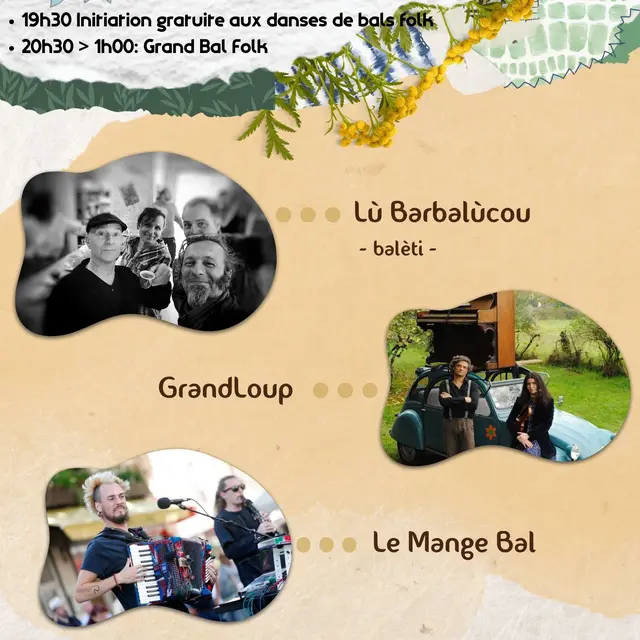 Festival Trad'en Bugey - Ateliers danse et musique en journée - Bal folk en soirée_Culoz-Béon