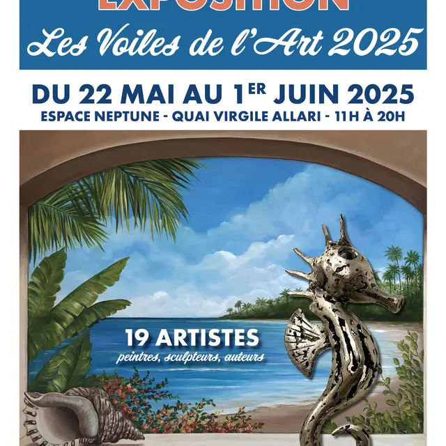 Les Voiles de l’Art 2025_Saint-Jean-Cap-Ferrat