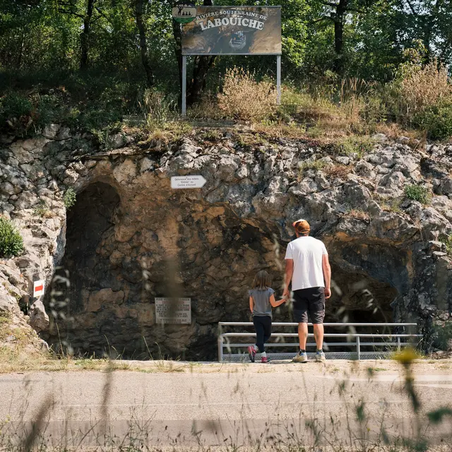 Les Deux Grottes - boucle vélo n°1 - Rivière Souterraine de Labouiche