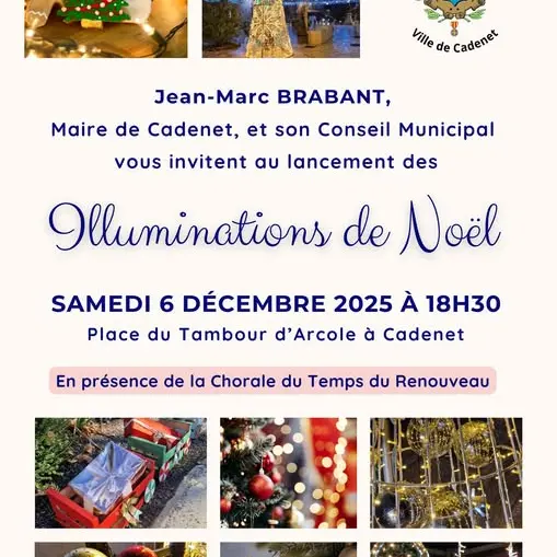 Illuminations de Noël à Cadenet_Cadenet