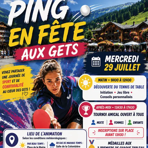 Ping en Fête aux Gets_Les Gets