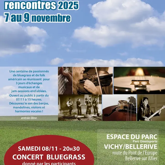 Vichy Winter Bluegrass - Rencontres 2025_Bellerive-sur-Allier