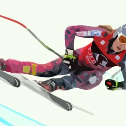 Compétition ski alpin